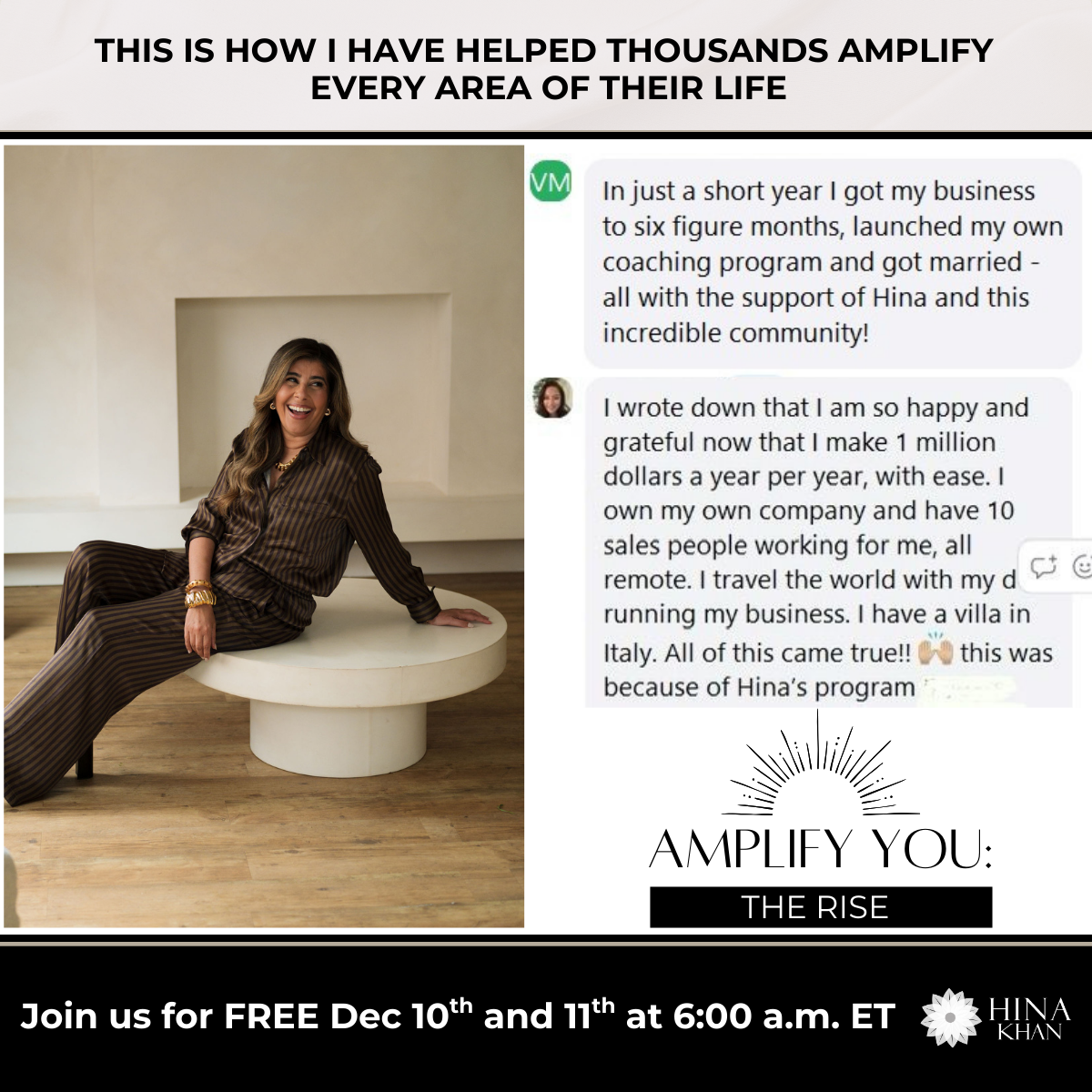 Amplify You: The Rise with Hina Khan