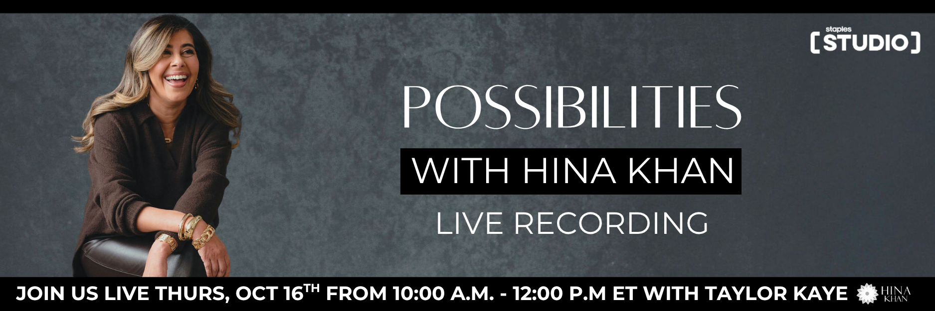 Possibilities with Hina Khan Live Recording 